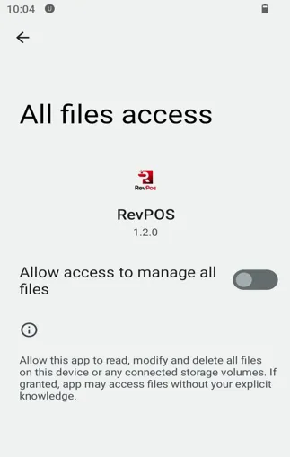 File Permission Request