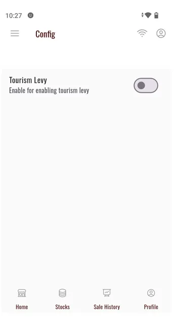 Tourism Levy Configuration